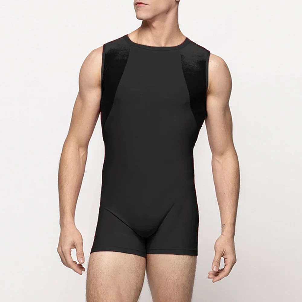 Mens Sports Fitness Training Gymnastics Suit Quick-Drying Skin-Friendly Breathable Comfortable Soft Jumpsuit Men'S Clothing - Image 3