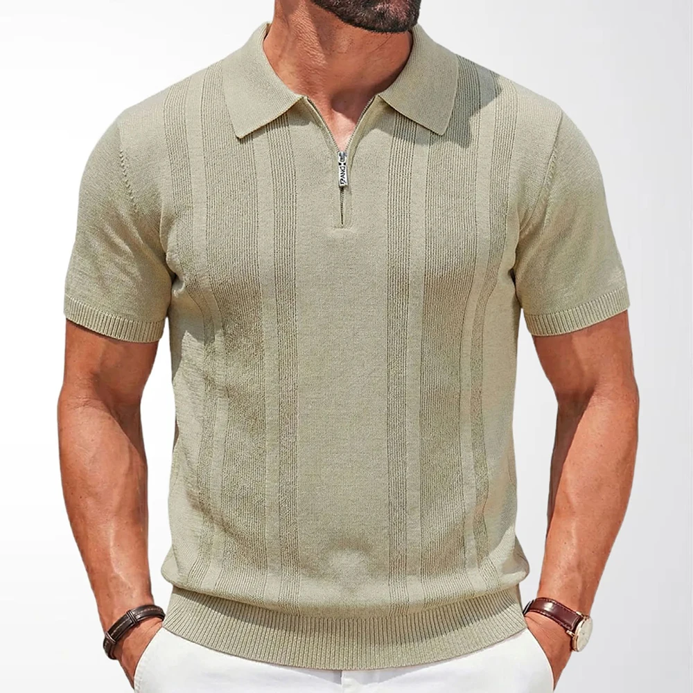 2026 Summer New Men's Solid Color Short-Sleeve T-Shirt American Retro Fashion Trendy Street Loose Casual Breathable Men's Top