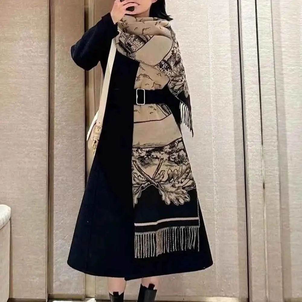 2026 Spring New y2k Color Block Scarf genderless Shawl Fashion Trendy Irregular Youth Campus Outdoor Casual Warm Scarf Unisex - Image 3