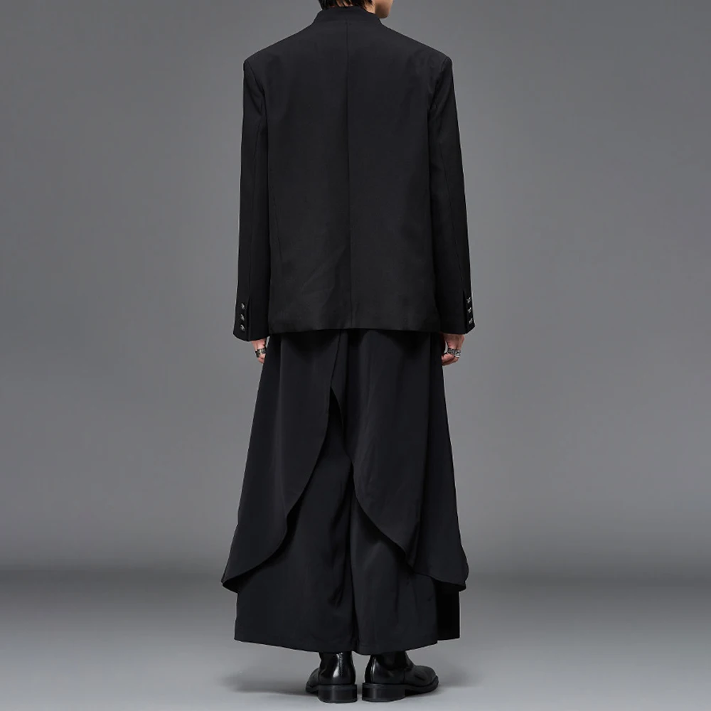 Y2k Faux Two-Piece Dark Design Casual Skirt Pants Genderless Streetwear Fashion Youth Outdoor Wide-Leg Pants Unisex 2026 New - Image 6