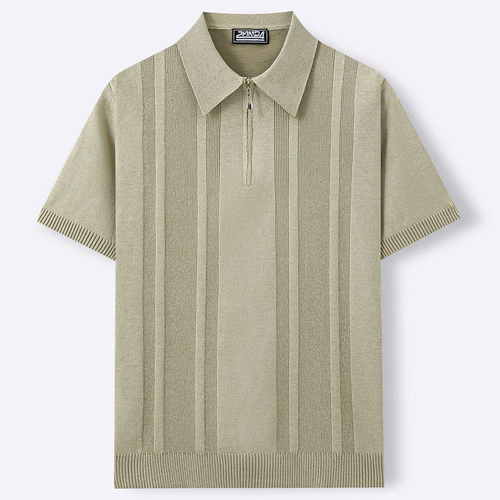 2026 Summer New Men's Solid Color Short-Sleeve T-Shirt American Retro Fashion Trendy Street Loose Casual Breathable Men's Top - Image 7