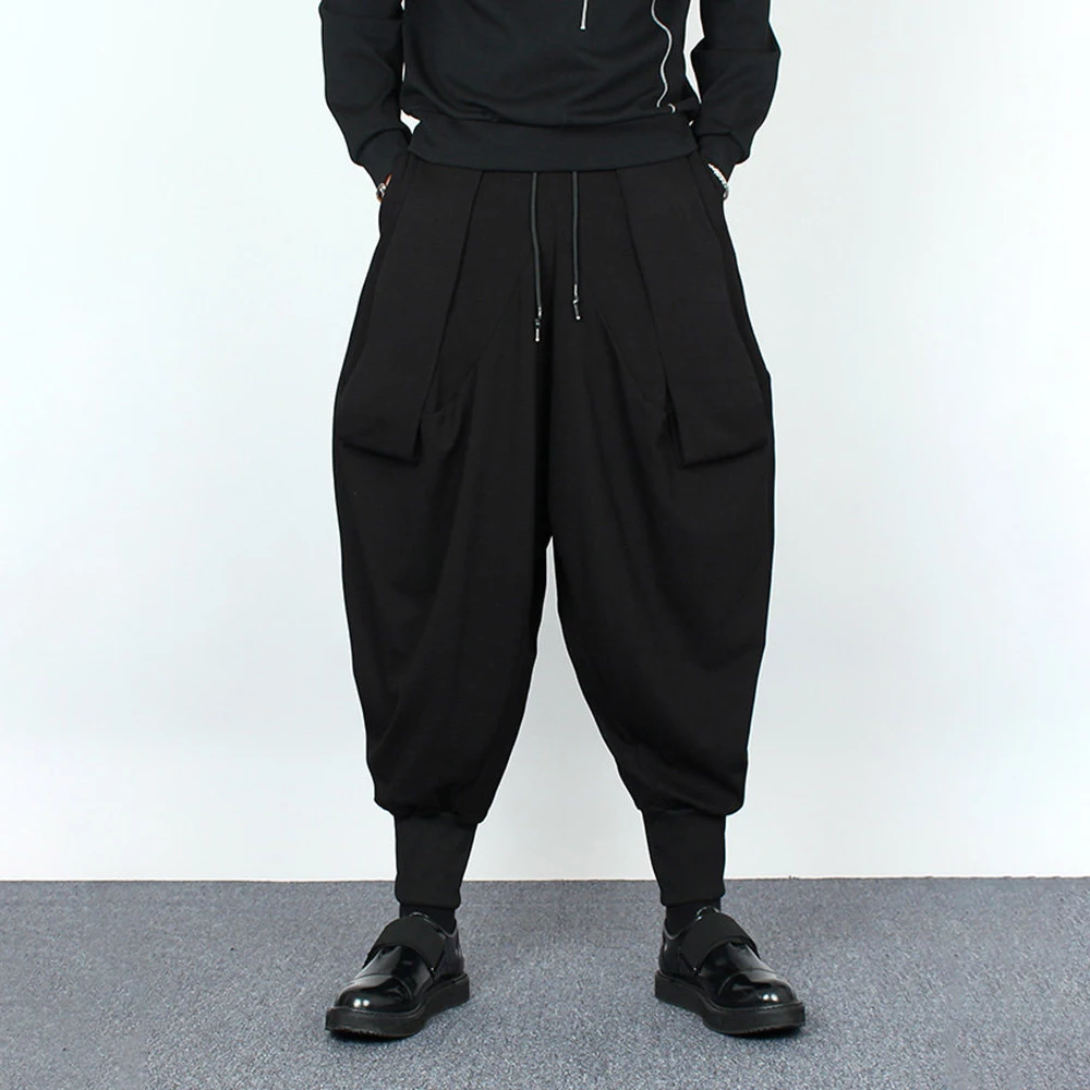 XS-5XL Mens Y2K Dark Gothic ribbon Harem Pants Summer Streetwear Fashion Youth HipHop Stage Casual Pants Men's Clothing 2026 New - Image 6