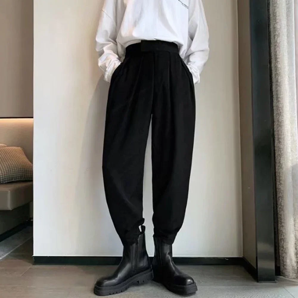 2024 New Spring and Autumn Fashion Loose Mens Pants Jogging Sports Casual Harem Pants Harajuku Suit Pants y2k Streetwear Men - Image 7
