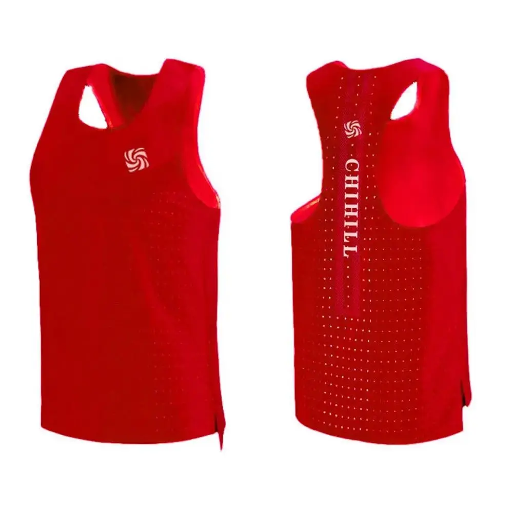 Mens Vest Sports Fitness Mesh Breathable Quick Dry Lightweight Sleeveless Running Vest Trendy Gym Training Tank Top 2024 Summer - Image 5