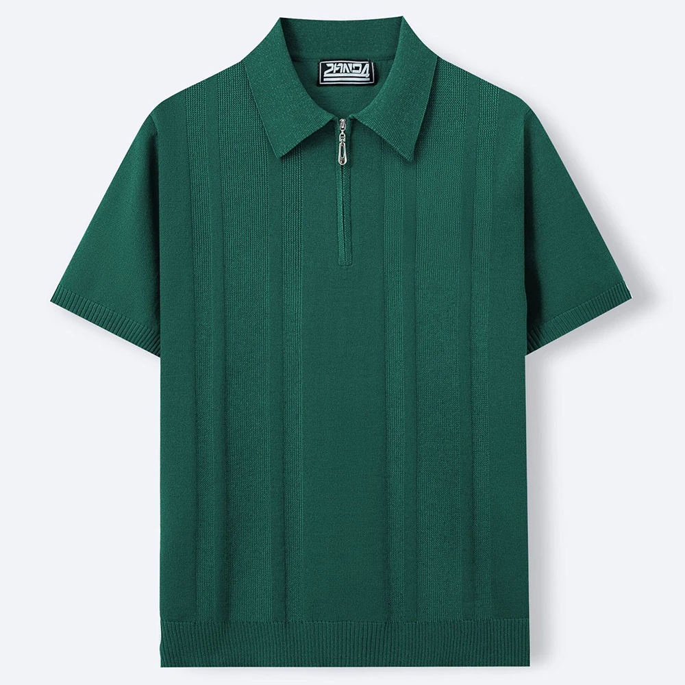 2026 Summer New Men's Solid Color Short-Sleeve T-Shirt American Retro Fashion Trendy Street Loose Casual Breathable Men's Top - Image 5