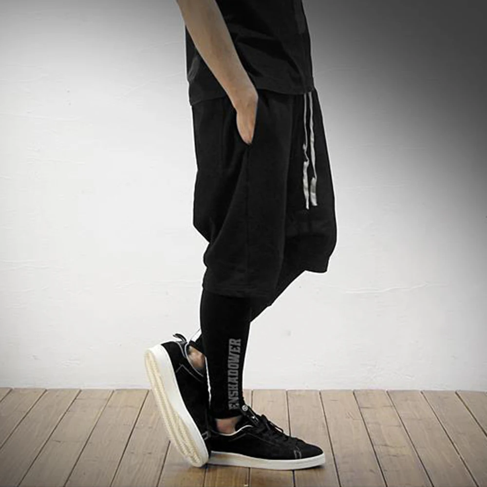 XS-5XL Summer New Men's Solid Color Wide-Leg Shorts American Retro Fashion Trend Street Casual Breathable Niche Men's Bottoms - Image 2
