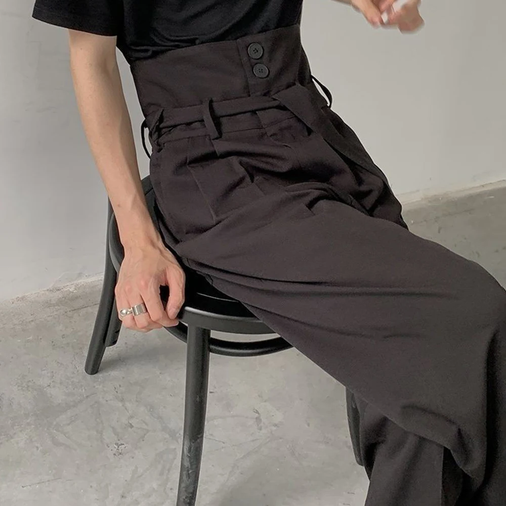 XS-5XL Mens Ribbon Trimmed Niche Y2k Trousers Spring Streetwear Fashion Youth Trend Outdoor Casual Trousers Men'S Wear 2026 New - Image 3