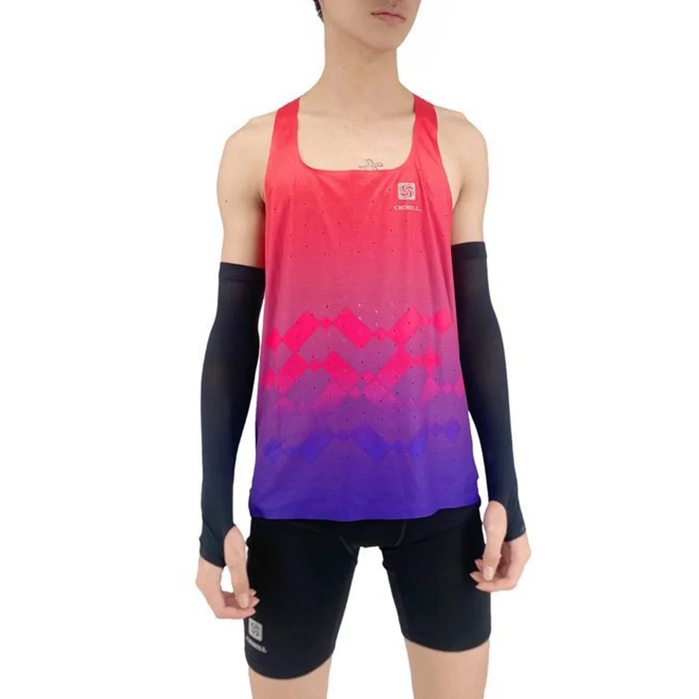 Summer New Men's Sports Sleeveless Vest Casual Fashion Trend Slim Quick-Drying Breathable Gym Marathon Track And Field Men Tops - Image 3